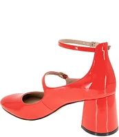 BCBGeneration Maxanna Patent Mary Jane Ankle Strap Pumps