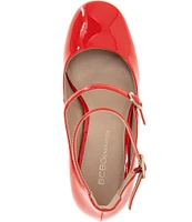 BCBGeneration Maxanna Patent Mary Jane Ankle Strap Pumps