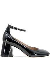 BCBGeneration Melbie Patent Ankle Strap Pumps