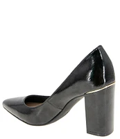 BCBGeneration Midana Patent Block Heel Pumps