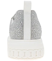 BCBGeneration Riso Rhinestone Chunky Platform Sneakers