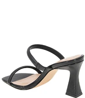 BCBGeneration Rooby Leather Dress Slide Sandals