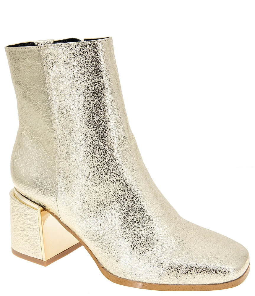 BCBGeneration Sandra Metallic Booties