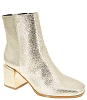 BCBGeneration Sandra Metallic Booties