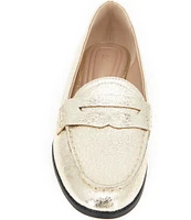 BCBGeneration Unna Metallic Penny Loafers