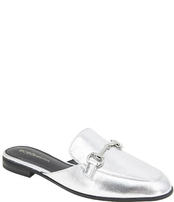 BCBGeneration Zorie Metallic Bit Buckle Mules