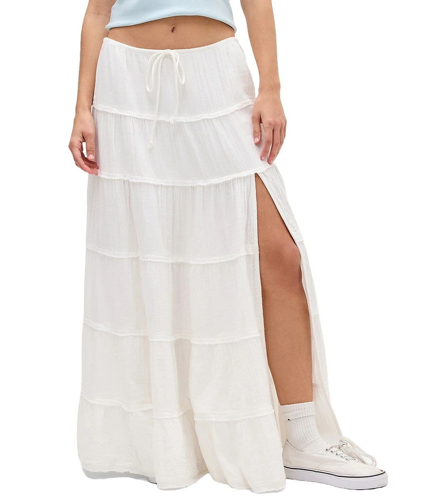 BDG Urban Outfitter Sadie Tiered Long Skirt
