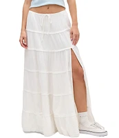 BDG Urban Outfitter Sadie Tiered Long Skirt