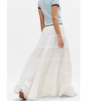 BDG Urban Outfitter Sadie Tiered Long Skirt