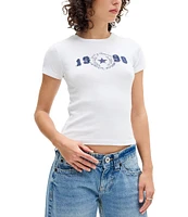 BDG Urban Outfitters 1998 Appliqued Short Sleeve Baby T-Shirt