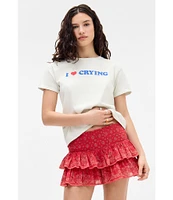 BDG Urban Outfitters Bandana Monica Micro Mini Skort