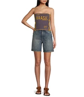 BDG Urban Outfitters Brasil Bandeau Top