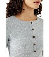 BDG Urban Outfitters Button-Up Crew Neck Cardigan