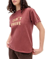 BDG Urban Outfitters Can't Drive Relaxed Short Sleeve T-Shirt