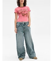 BDG Urban Outfitters Cherry Pop Baby Short Sleeve Graphic T-Shirt