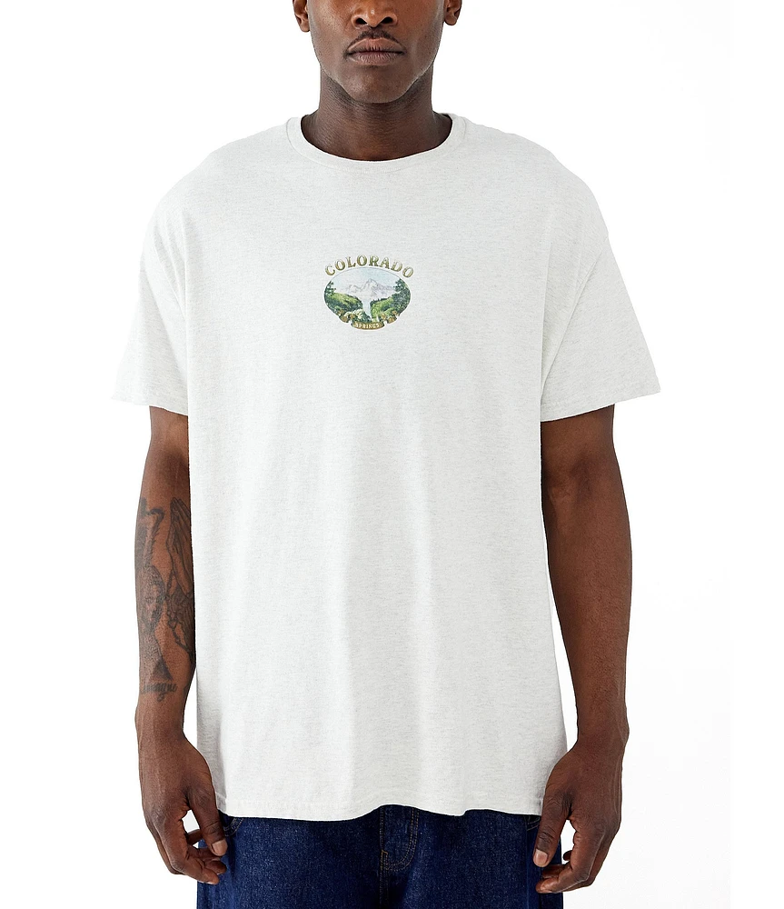 BDG Urban Outfitters Colorado Mini Graphic Short Sleeve T-Shirt