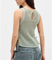 BDG Urban Outfitters Crocheted Knit Vest