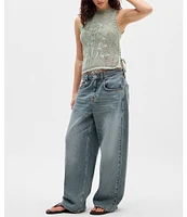 BDG Urban Outfitters Crocheted Knit Vest