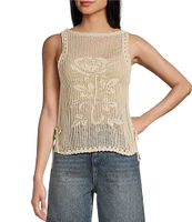 BDG Urban Outfitters Crocheted Knit Vest