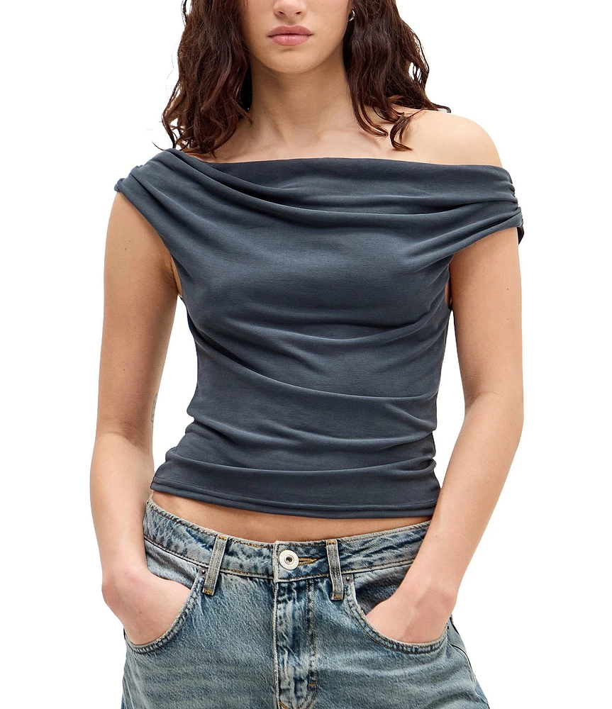 BDG Urban Outfitters Fia Cupro Knit Top