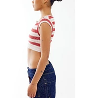 BDG Urban Outfitters Short Sleeve Striped Top