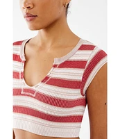 BDG Urban Outfitters Short Sleeve Striped Top