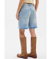 BDG Urban Outfitters Harden Mid Rise 7#double; Inseam 5-Pocket Denim Shorts
