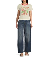BDG Urban Outfitters Jaya Texan Turn Up Low Rise 5-Pocket Jeans
