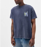 BDG Urban Outfitters Kamakura Graphic Short Sleeve T-Shirt