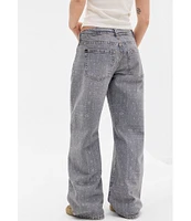 BDG Urban Outfitters Kayla Bandana Low Rise 5-Pocket Jeans