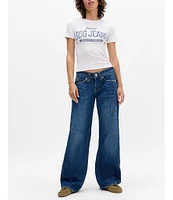 BDG Urban Outfitters Kayla Greencast Low Rise 5-Pocket Jeans