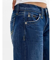 BDG Urban Outfitters Kayla Greencast Low Rise 5-Pocket Jeans