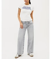 BDG Urban Outfitters Kayla Low Rider Low Rise Slouchy Straight Leg Jeans