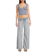 BDG Urban Outfitters Kayla Low-Rise Distressed Jeans