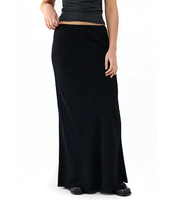 BDG Urban Outfitters Linen-Blend Maxi Skirt