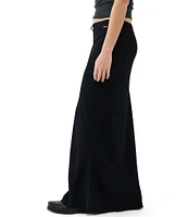 BDG Urban Outfitters Linen-Blend Maxi Skirt