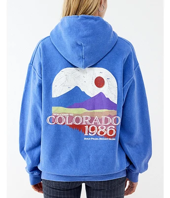 BDG Urban Outfitters Long Sleeve Colorado Fleece Hoodie