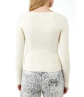 BDG Urban Outfitters Long Sleeve Knitted Bolero Top