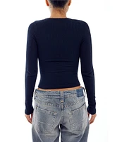 BDG Urban Outfitters Long Sleeve Knockout Top