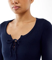 BDG Urban Outfitters Long Sleeve Knockout Top