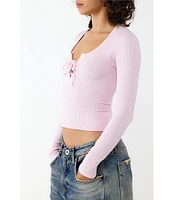 BDG Urban Outfitters Long Sleeve Knockout Top