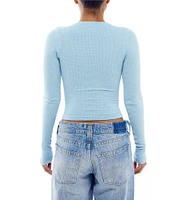BDG Urban Outfitters Long Sleeve Knockout Top