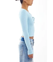 BDG Urban Outfitters Long Sleeve Knockout Top