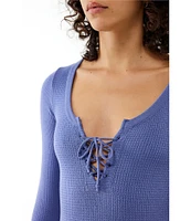 BDG Urban Outfitters Long Sleeve Knockout Top