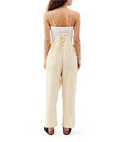 BDG Urban Outfitters May Linen Dungarees