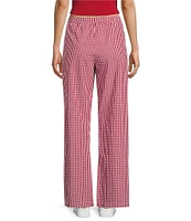 BDG Urban Outfitters Mid Rise Gingham Straight Leg Woven Pants