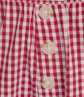 BDG Urban Outfitters Mid Rise Gingham Straight Leg Woven Pants