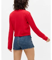 BDG Urban Outfitters Missy Low Rise Denim Micro Mini Skort