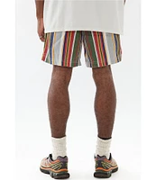 BDG Urban Outfitters Relaxed-Fit Twill Striped 5#double; Inseam Shorts