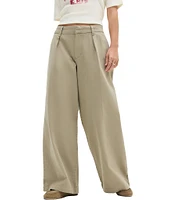BDG Urban Outfitters Rey Mid Rise Wide Leg Chino Pants